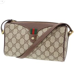 Authentic Gucci Vintage Ophidia Web Sherry Crossbody Shoulder Bag Purse Handbag